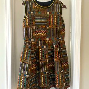 Tribal print dress new w/out tags